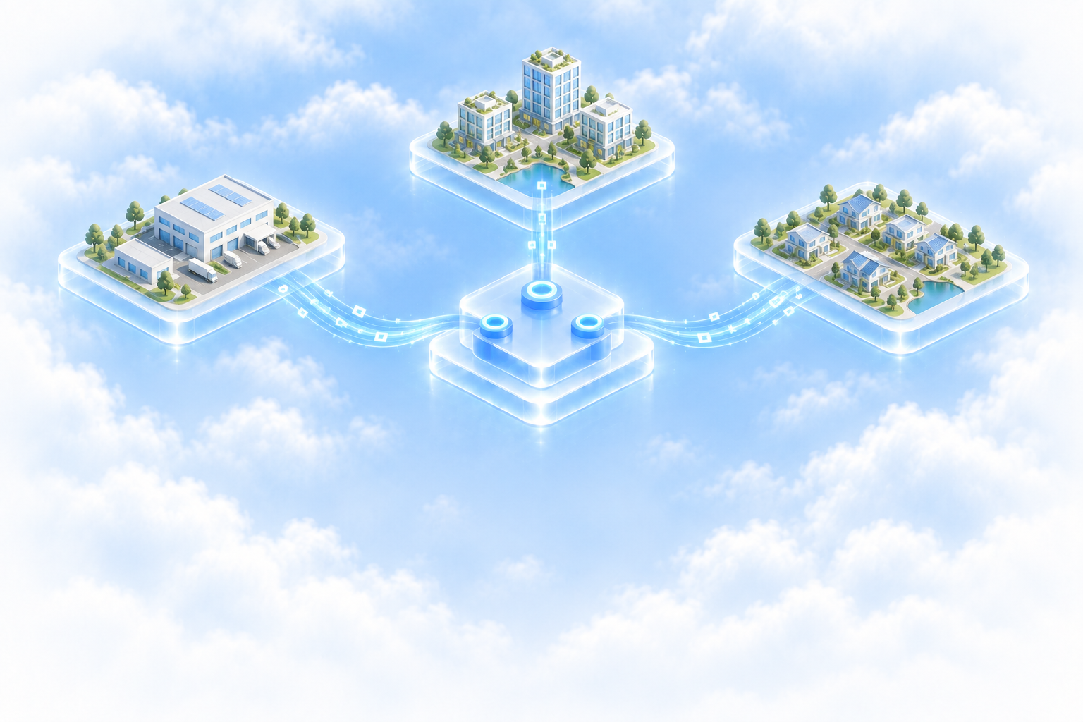 One integration, with a separate connection for every customer account.