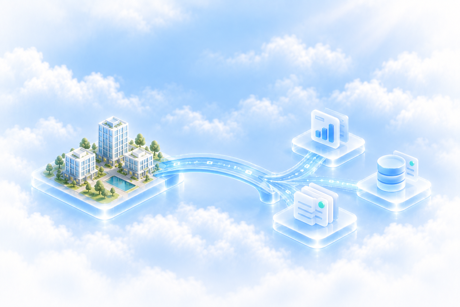 A property portfolio connected to your tools.