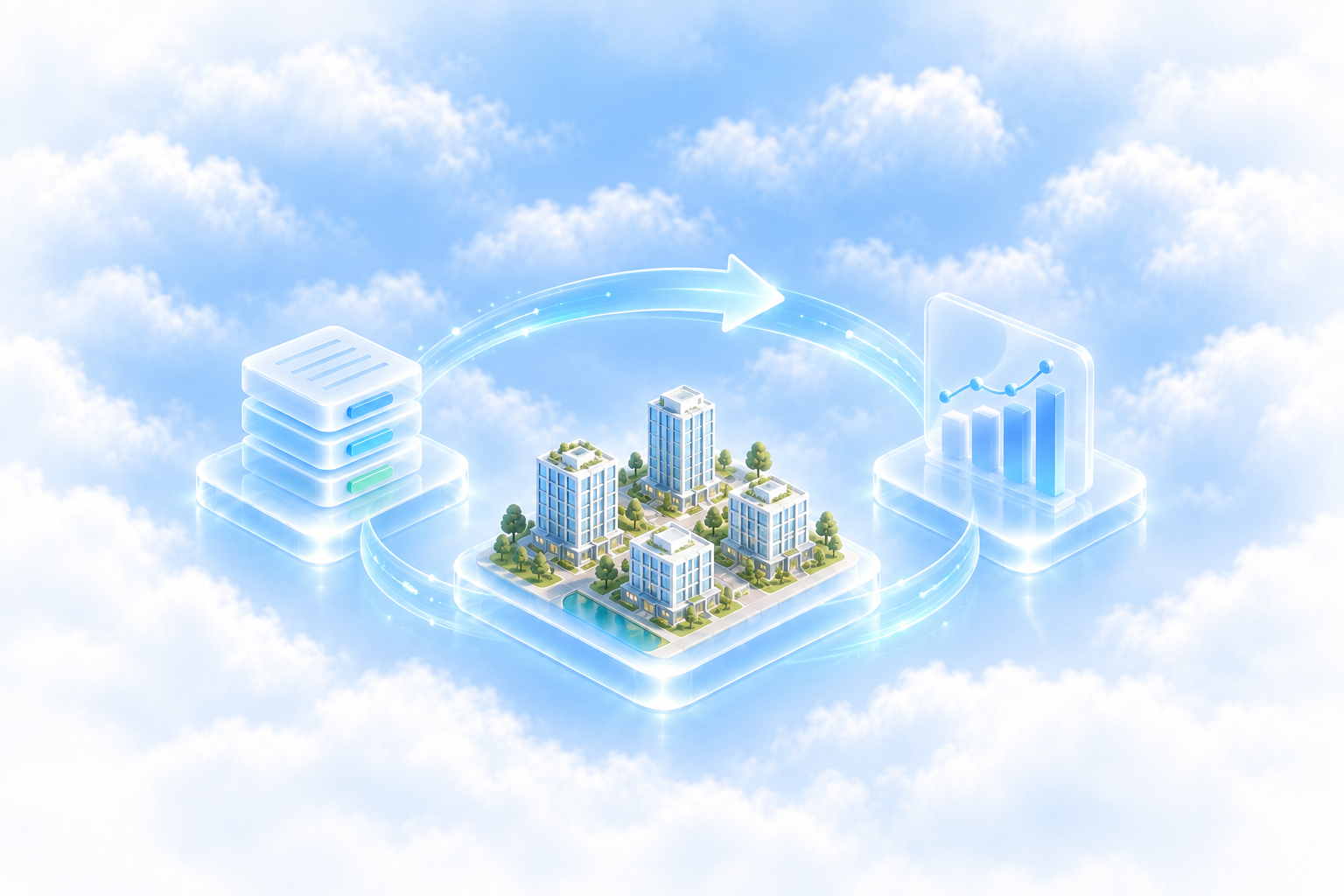 A property portfolio with its records and reports kept current.