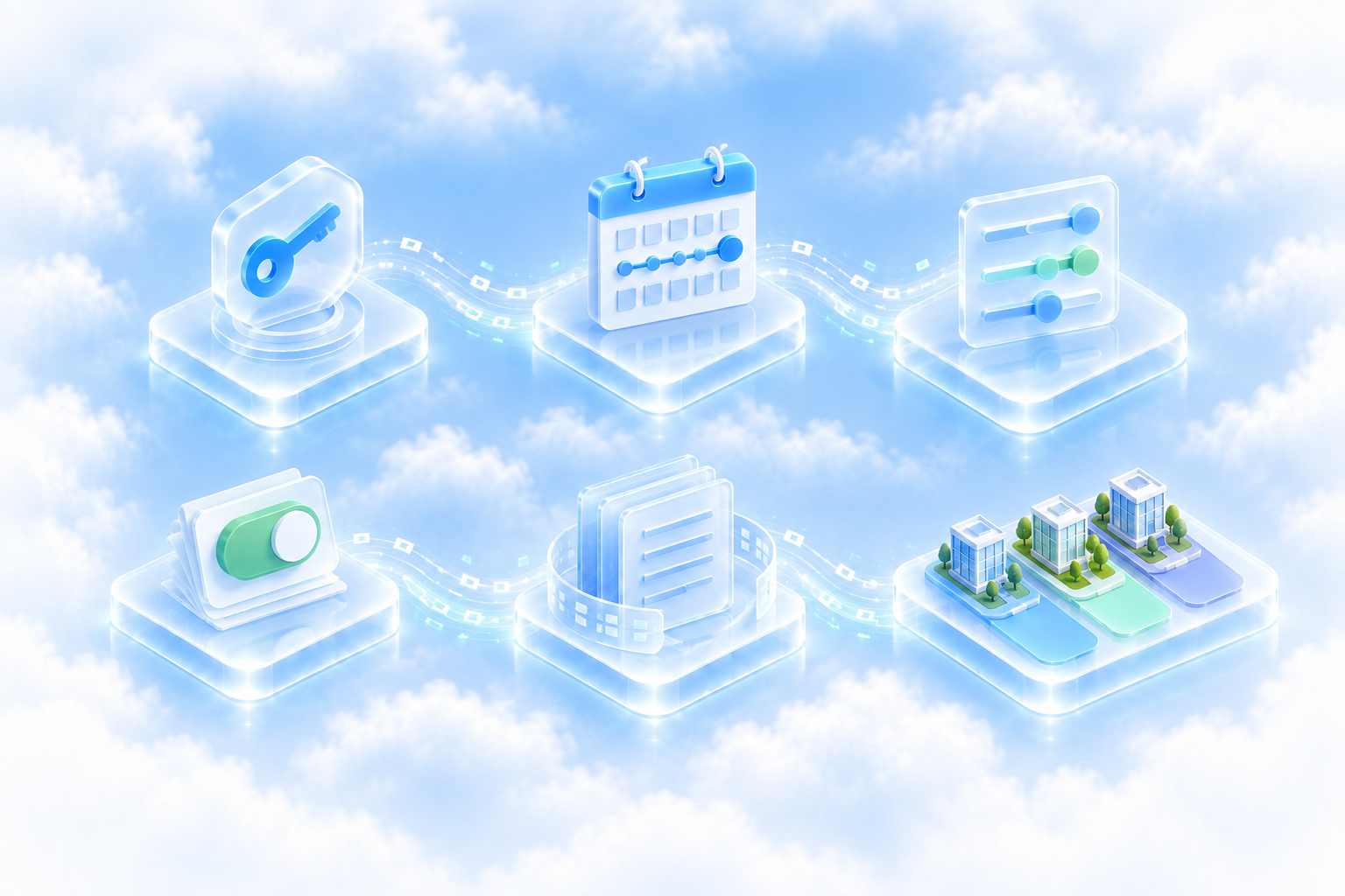 Six things true of every connection: sign-in, lifetime, permissions, read-only by default, a log, and nothing pooled.