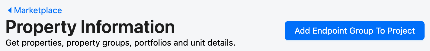 View a marketplace item to add.